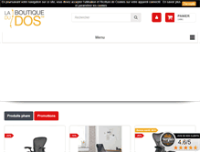 Tablet Screenshot of laboutiquedudos.com